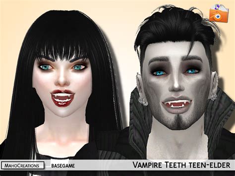 MahoCreations' Vampire Teeth Teen - Elder