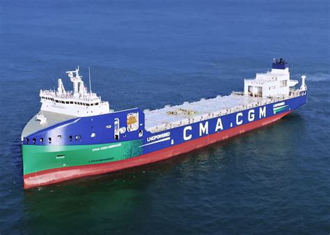 First in a series of 10 container ships for CMA CGM | Ships Monthly