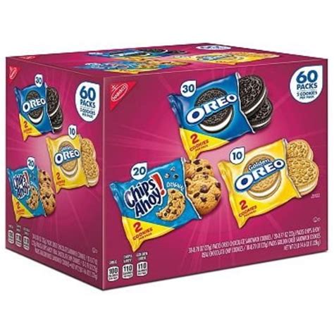 nabisco cookie variety pack (60 pk.) - Walmart.com - Walmart.com