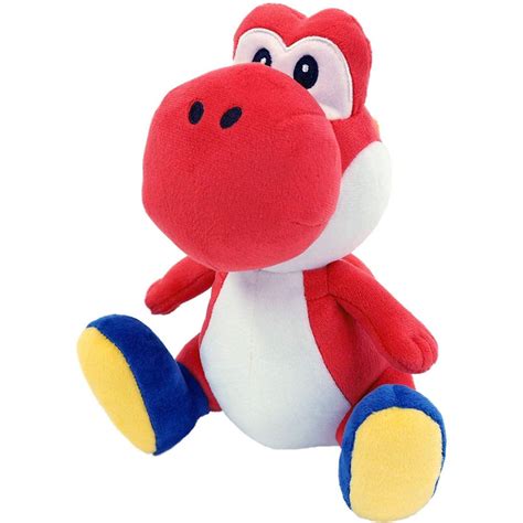 Little Buddy 1389 Super Mario All Star Collection Red Yoshi Plush, 7 ...