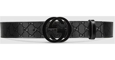 All Black Gucci Belt | NAR Media Kit