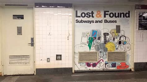 How the NYC Subway Lost and Found System Works