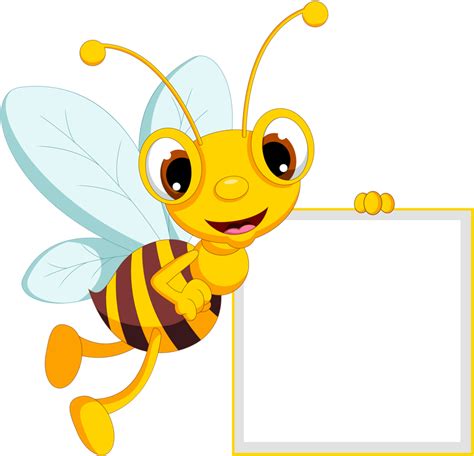 Banner Transparent Download Bumble Bee Flying Clipart - Cute Border ...