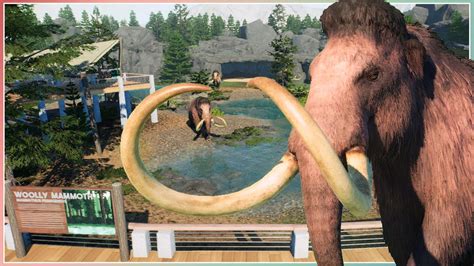 Woolly Mammoth Habitat | Prehistoric Kingdom Beta - YouTube