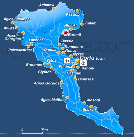 Corfu Barbati beach | Corfu beaches - Greeka.com