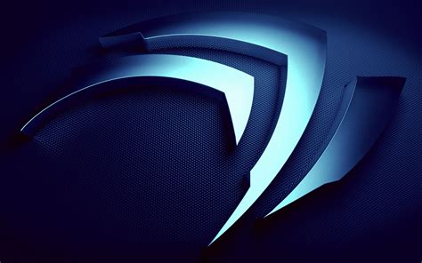 Nvidia Logo Blue wallpaper