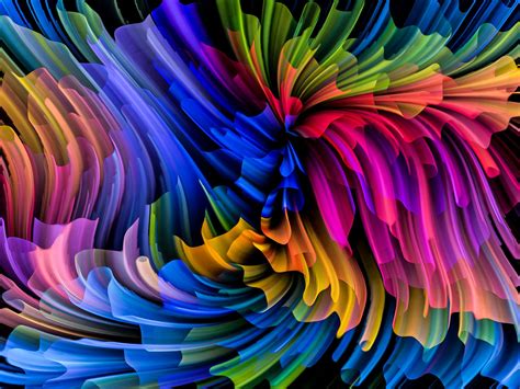 Download Colorful Abstract Colors HD Wallpaper