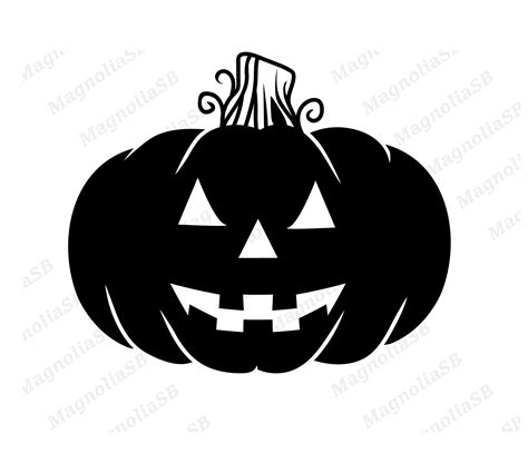 Jack O Lantern Silhouette Svg Pumpkin Svg Jack-o-lantern - Etsy ...