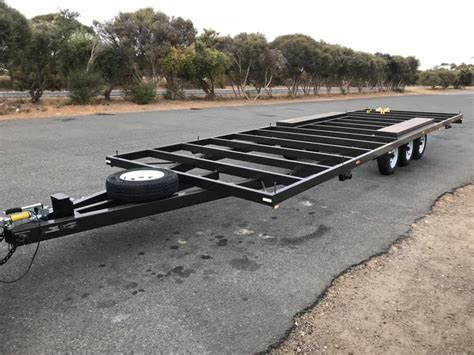 7200x2400 4500kg Rolling Chassis Suit Tiny House Tri - Axle Trailer ...