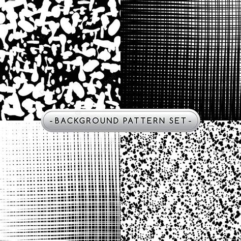 Background Pattern Set Collection Background Crack Pattern Vector ...