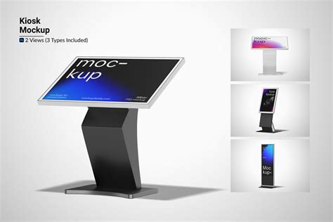 Mockupdaddy - Kiosk Mockup