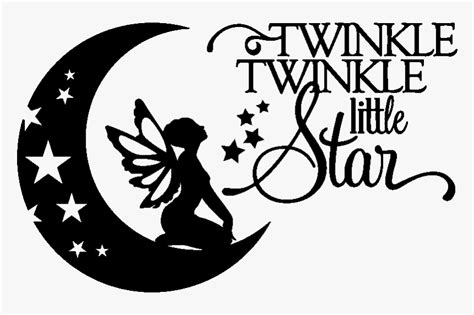 Twinkle, Twinkle, Little Star Silhouette Logo Art - Twinkle Twinkle ...