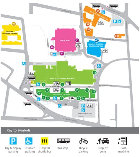 Trafford General Hospital Map