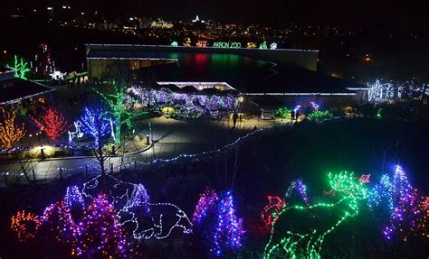 Akron Zoo holiday lighting event scheduled for select weekends in ...