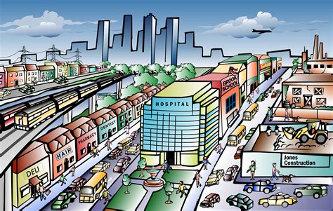 City scene clipart - Cliparting.com