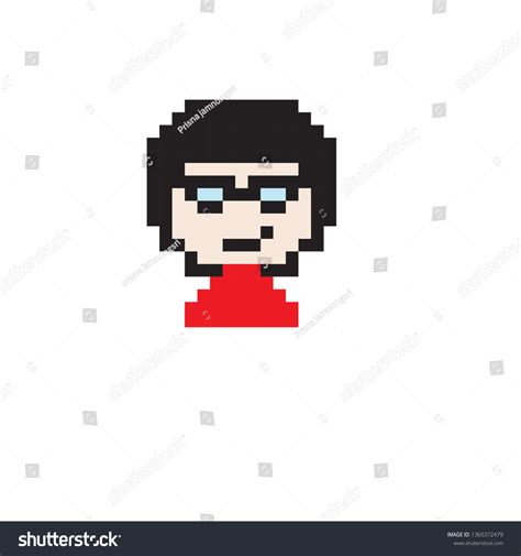 Pixel Art Person Stock Vector (Royalty Free) 1365372479 | Shutterstock