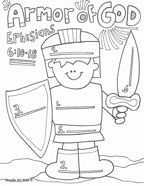 Armor Of God Free Printables - Printable Word Searches