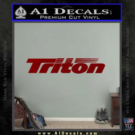 Triton Boat Decal Sticker » A1 Decals