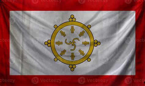 sikkim flag wave design 6860371 Stock Photo at Vecteezy