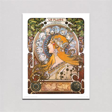 The Zodiac Queen - Alphonse Mucha Art Print – Laughing Elephant Wholesale