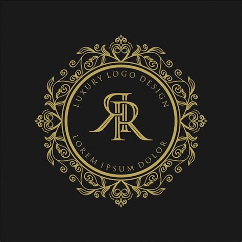 Premium Vector | Luxury monogram gold logo design