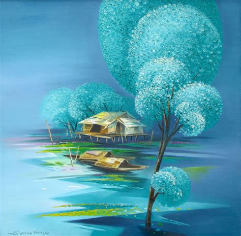 Tran Quang Dinh | Modern Asian Art | Early morning -TQD