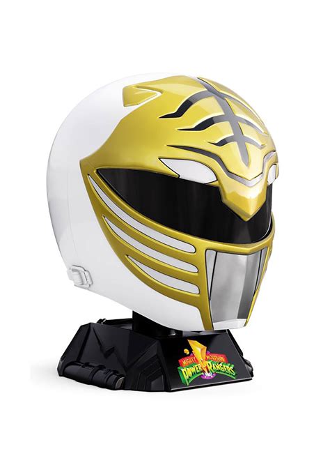 Power Rangers Lightning Collection Premium White Ranger Prop Replica Helmet