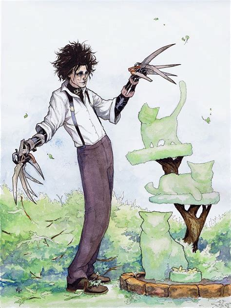 Edward Scissorhands | Tim burton art, Edward scissorhands, Tim burton ...