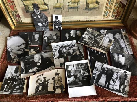 Proantic: Original Press Photos (x17). Sir Winston Churchill And Montg