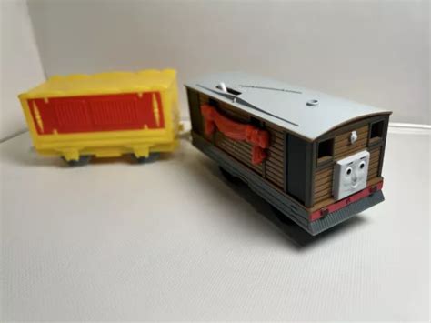 THOMAS AND FRIENDS Trackmaster Motorized Toby & The Clown Car 2009 £23. ...