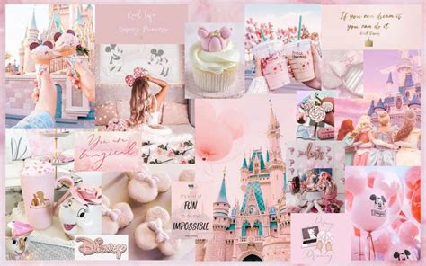 Disney MacBook Wallpaper Pink Aesthetic | Christmas desktop wallpaper ...