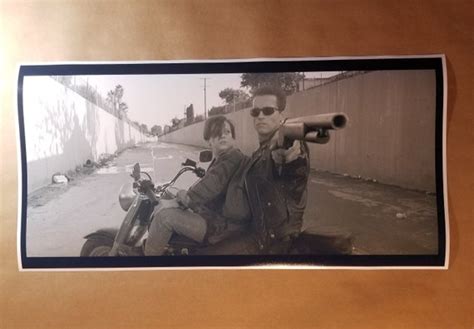 Terminator Movie Scene Poster 12 X 24 Eighties - Etsy