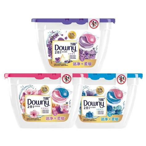 ♂ DOWNY 2in1 Scented Laundry Detergent Gel Unstoppables Pod Capsule ...