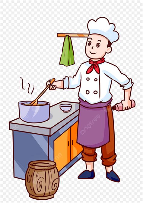 Hotel Cook Clipart Png