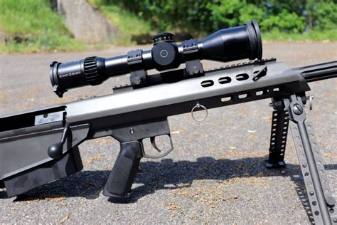 Barrett M95 bolt-action bullpup rifle in caliber .50 BMG: with the Big ...