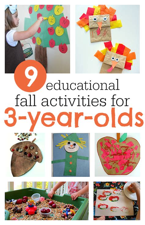 9 MUST-DO Fall Activities For 3-Year-Olds - No Time For Flash Cards