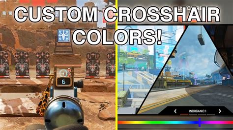 How To Change Your Crosshair Color On Apex Legends - Game videos