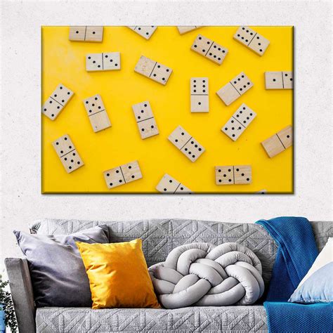 Wooden Dominoes Wall Art | Photography