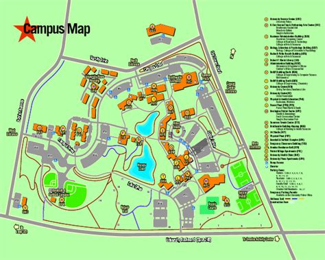 Taylor University Indiana Campus Map