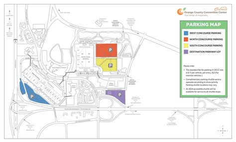 Orange County Convention Center - Parking Map - Page 1 - Created with ...