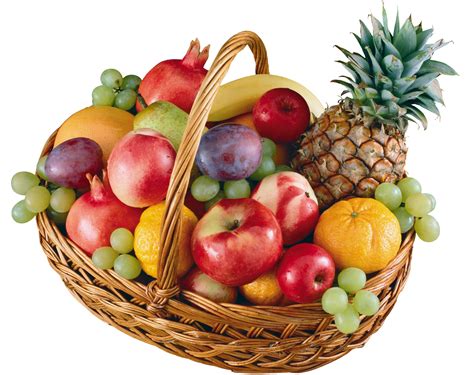 Vibrant Fruit Basket - HD Wallpaper for Food Lovers