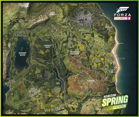 Take a full look at Forza Horizon 4's lush spring season map | Windows ...