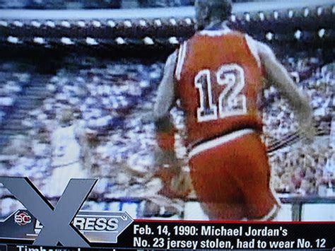 Michael Jordan Wears #12 Jersey - SneakerNews.com