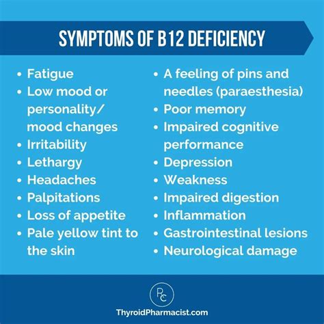 11 symptoms of vitamin b12 deficiency and how it affects your body ...