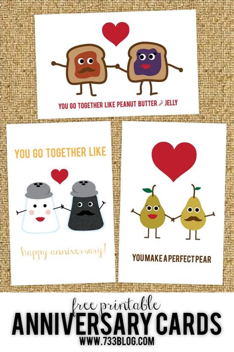 Free Printable Anniversary Cards - Inspiration Made Simple | Printable ...