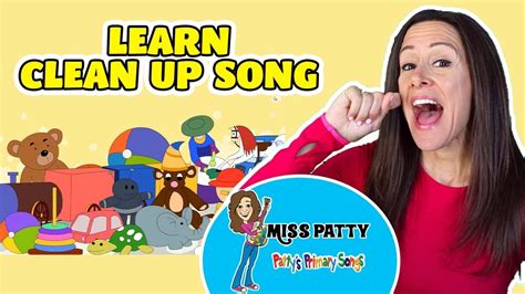 Learn Clean Up Song for Children Kids Toddlers and Babies | Pick Up and ...