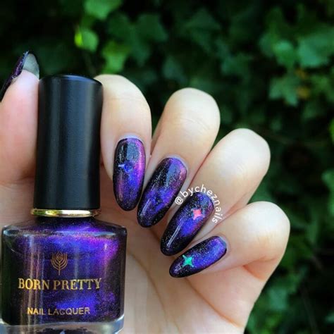 33 Best Black Galaxy Nails Designs [2024] - Nail Designs Daily