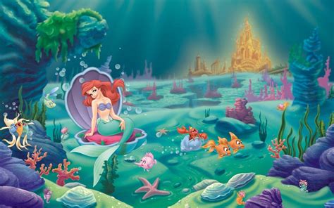 Little Mermaid Wallpapers - Wallpaper Cave