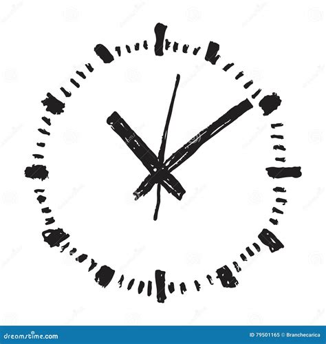 Hand With An Old Clock. Retro Pocket Watch Cartoon Vector ...