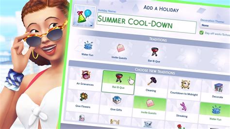 FULL CALENDAR Review & How To Use | The Sims 4: SEASONS (Holidays ...